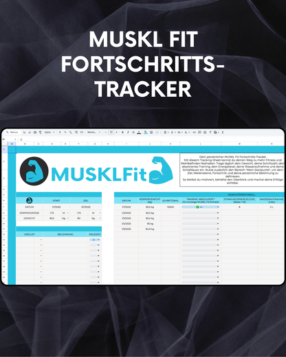 MUSKL Fit Fortschritts-Tracker